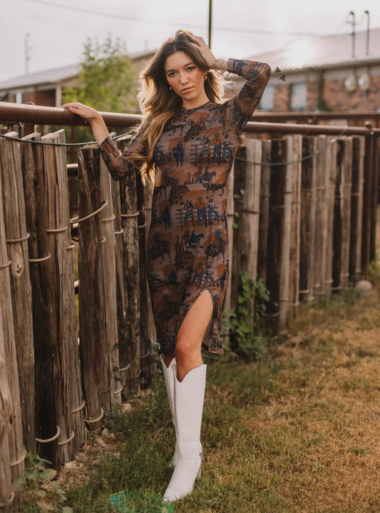 Cowboy Encounters Dress