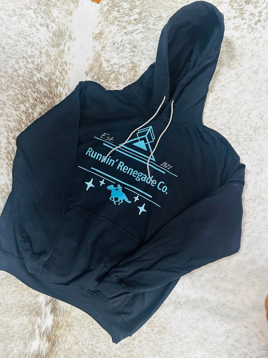 Runnin’ Renegade Co. Rhinestone Hoodie