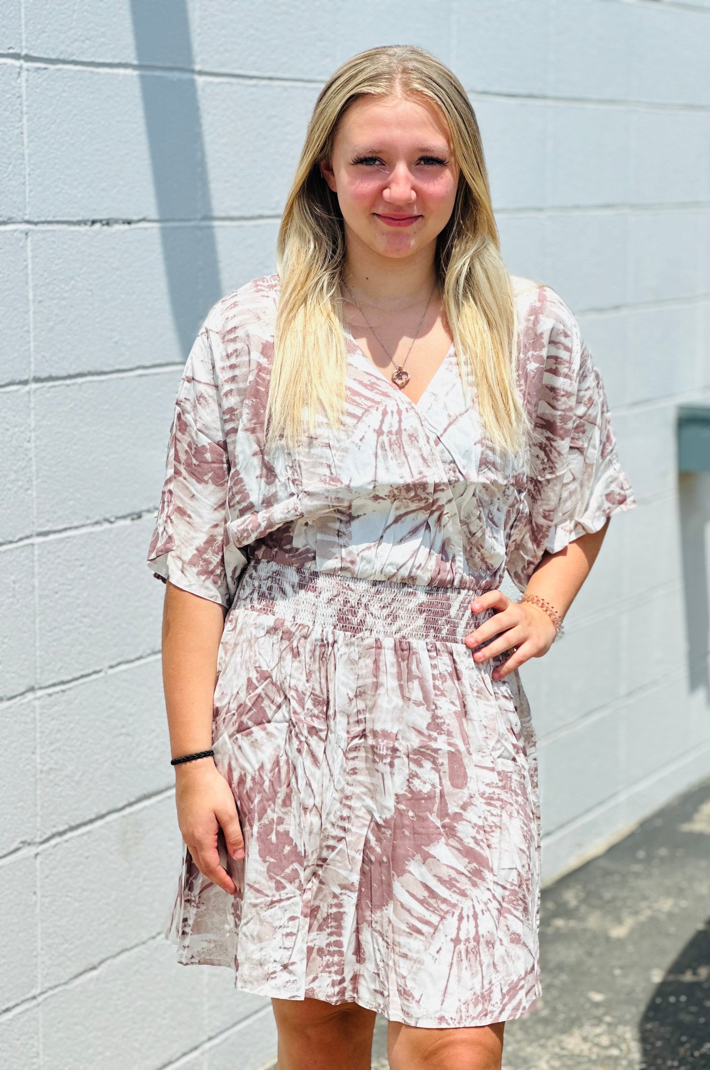 Watercolor Waves Dress