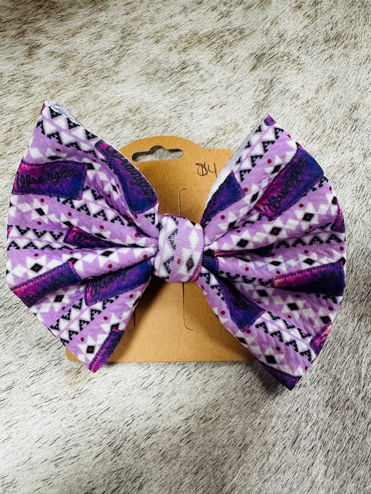 Wrangler Purple Bows