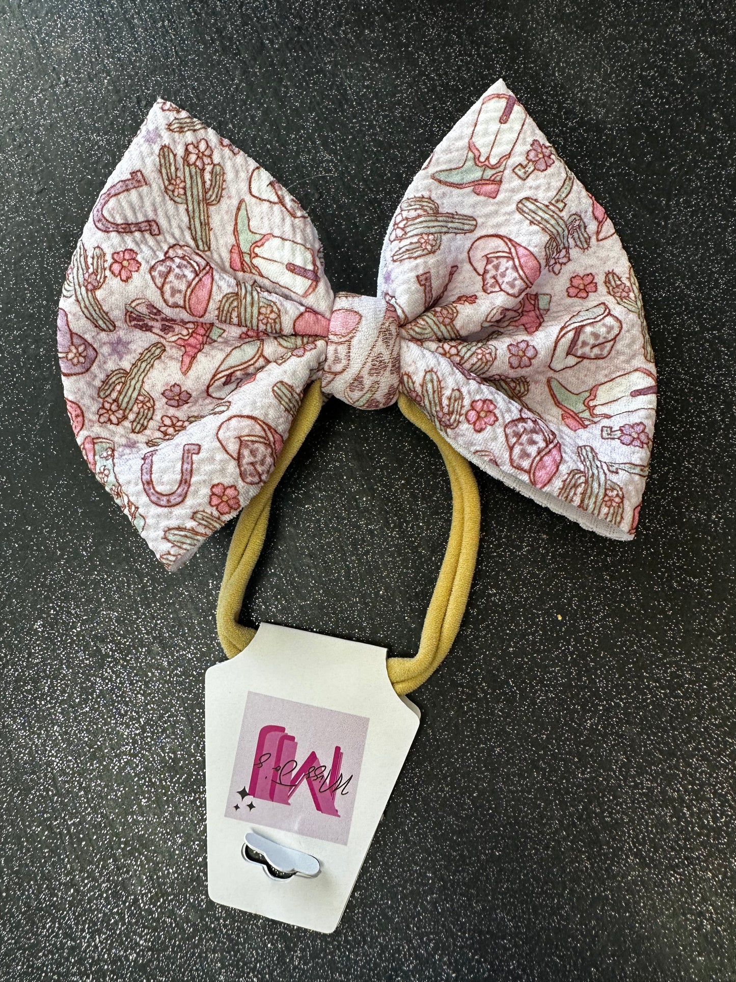 Pink Cowgirl Bows