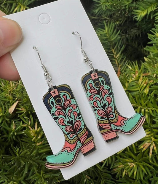 Nashville Boot Earrings