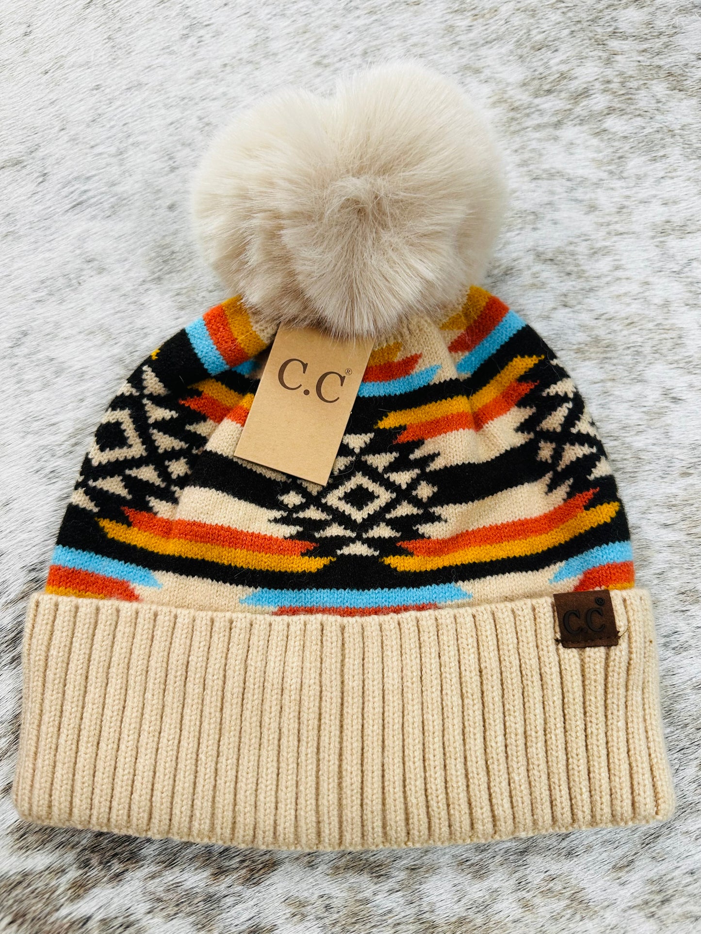 Aztec C.C. Beanie