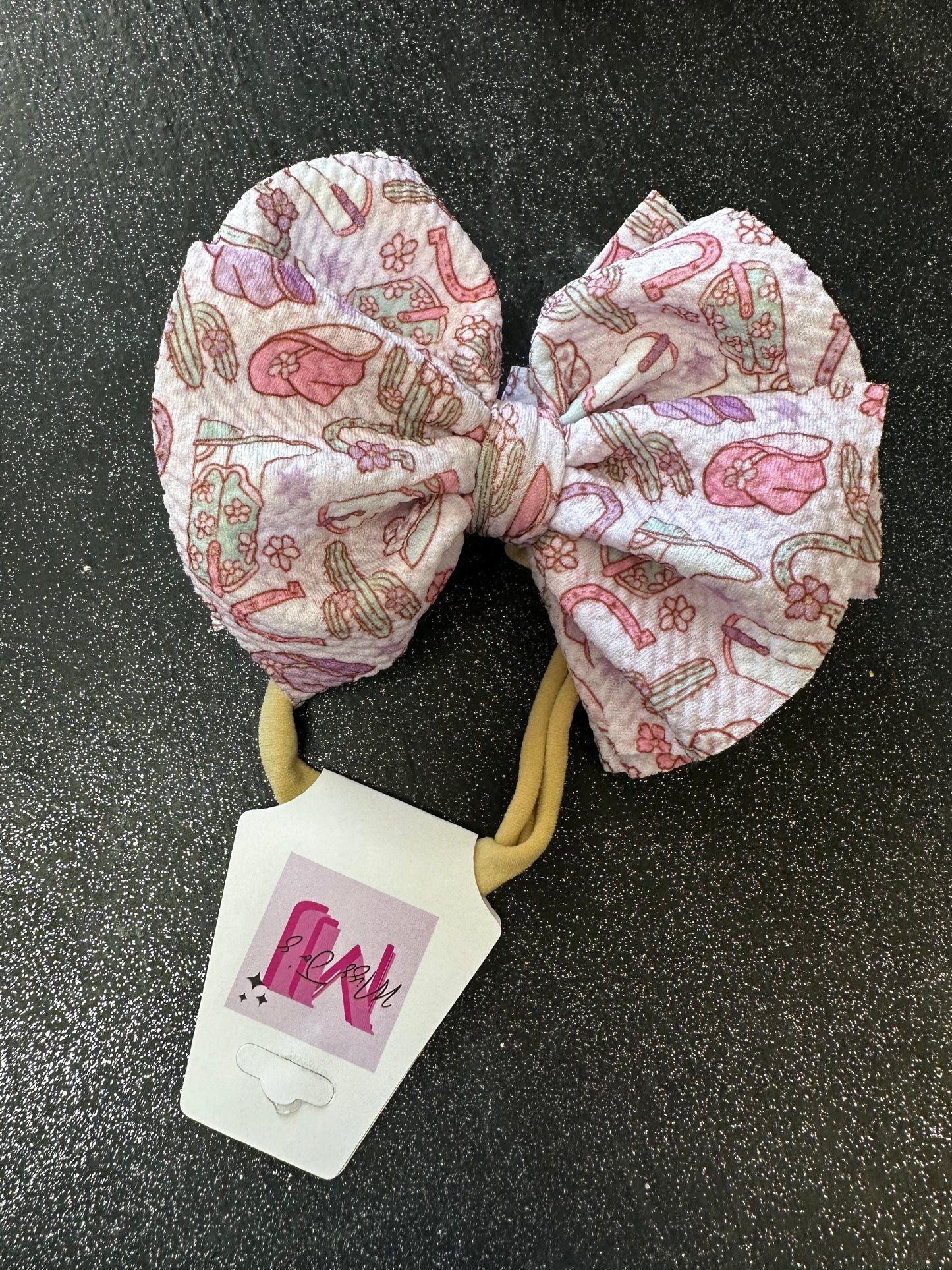 Pink Cowgirl Bows