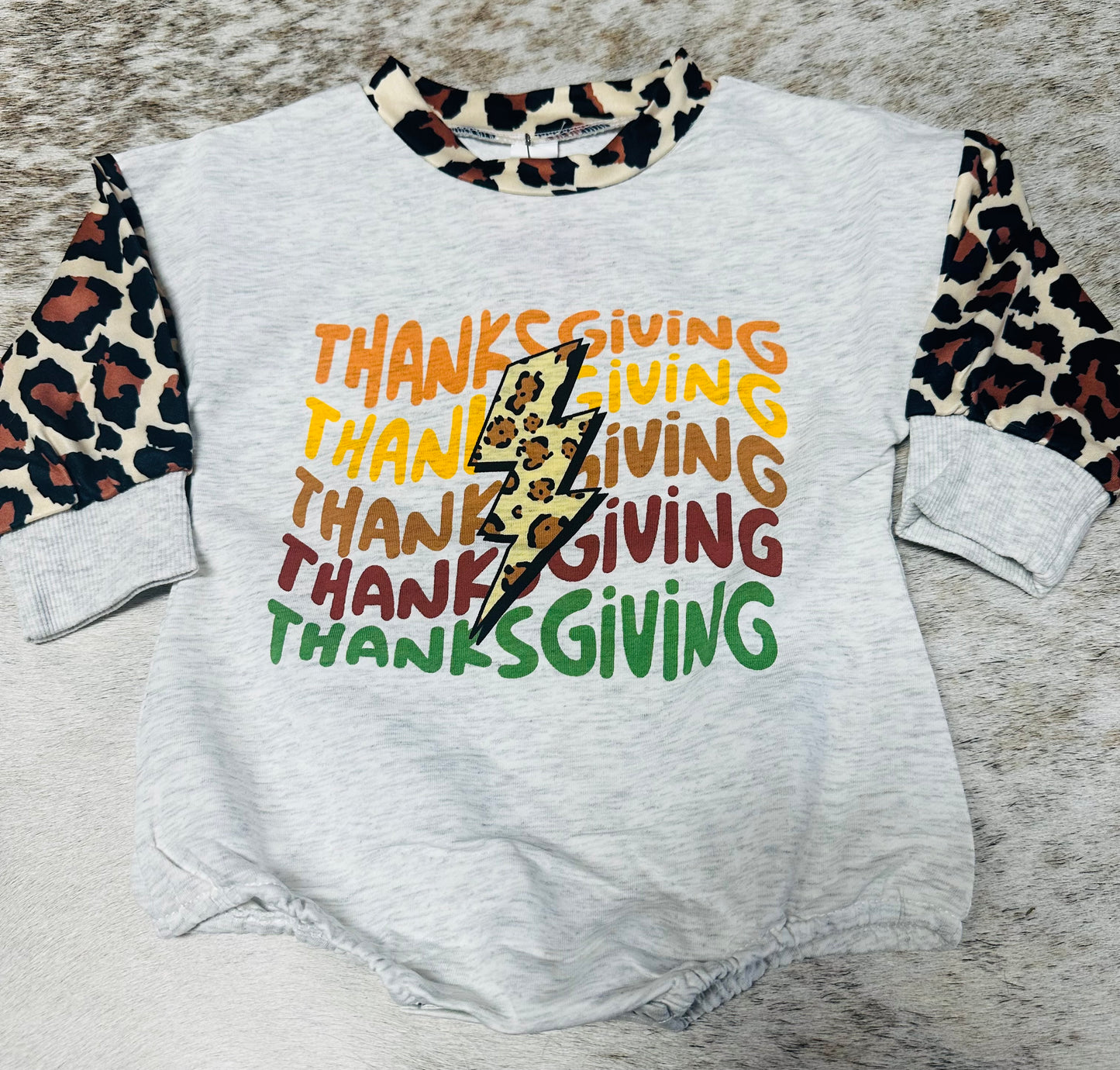 Girls Thanksgiving Onesie