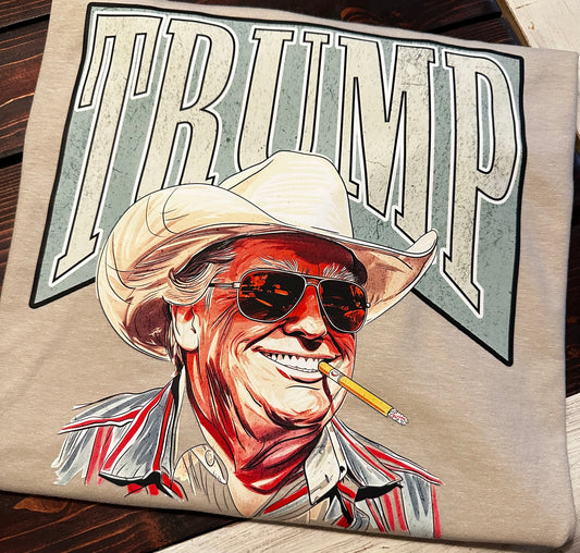 Trump Cowboy Tee