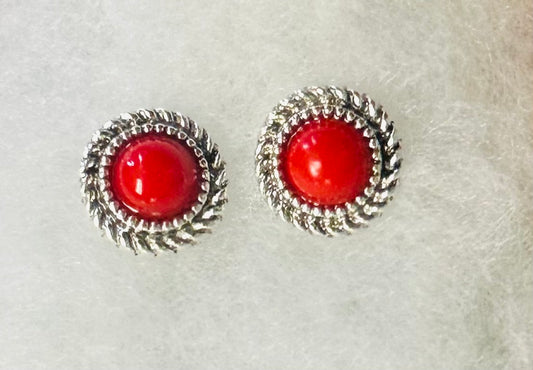 Mini Red Roper Studs