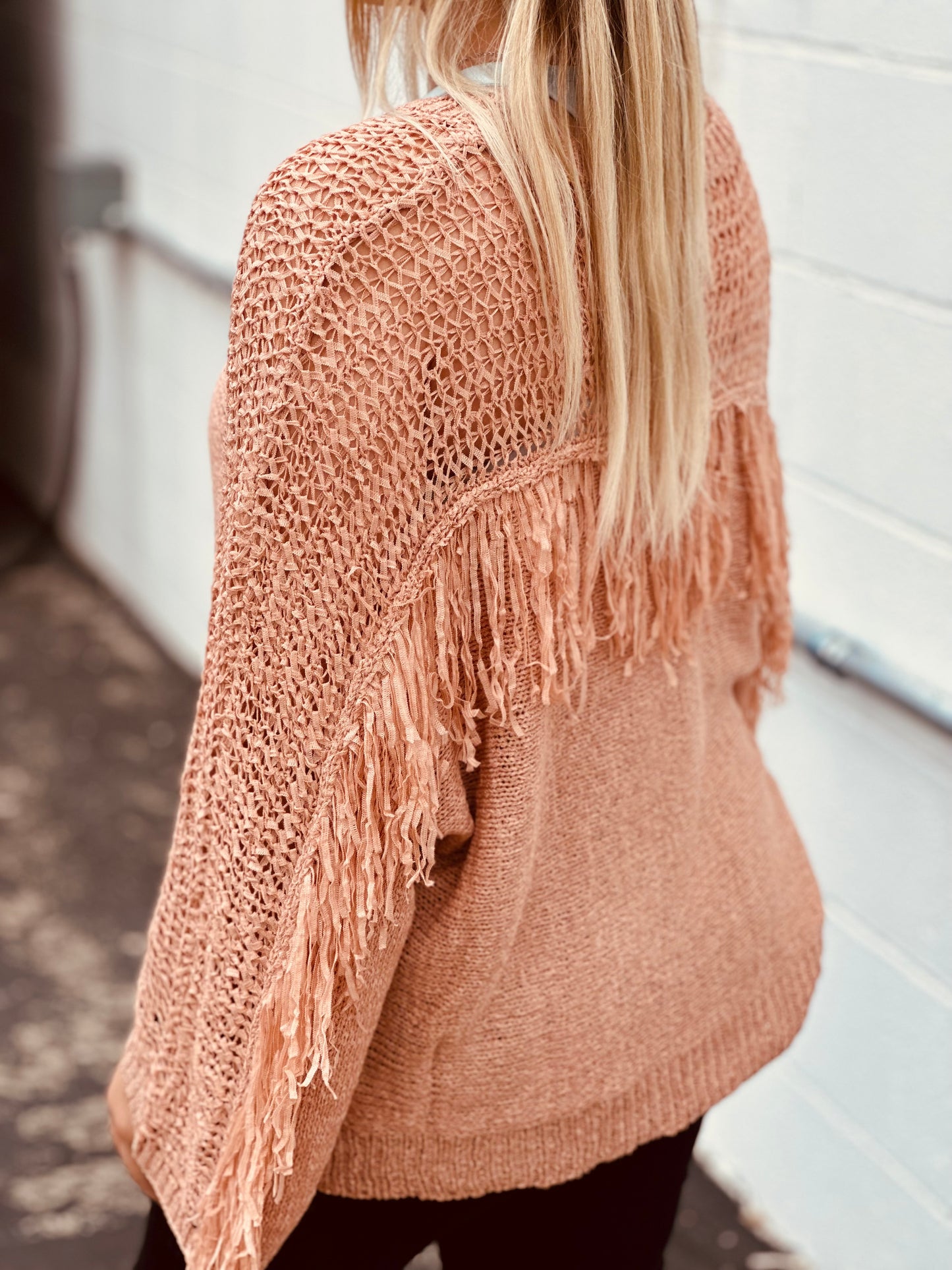 Fawn Fringe Sweater