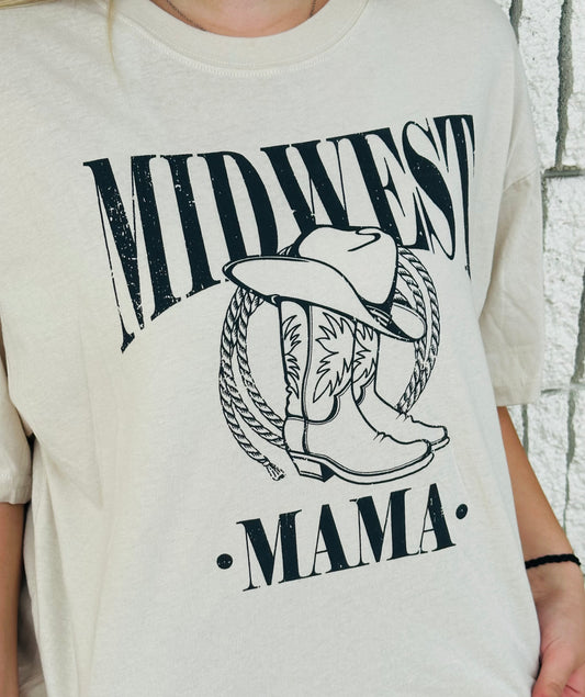 Midwest MAMA Cropped Tee