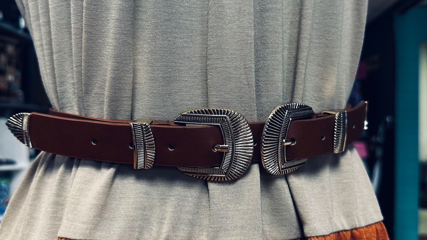 Double Buckle Belt