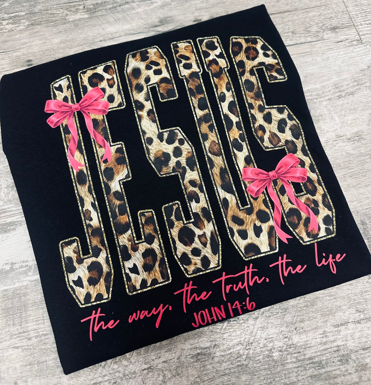Leopard Jesus Tee