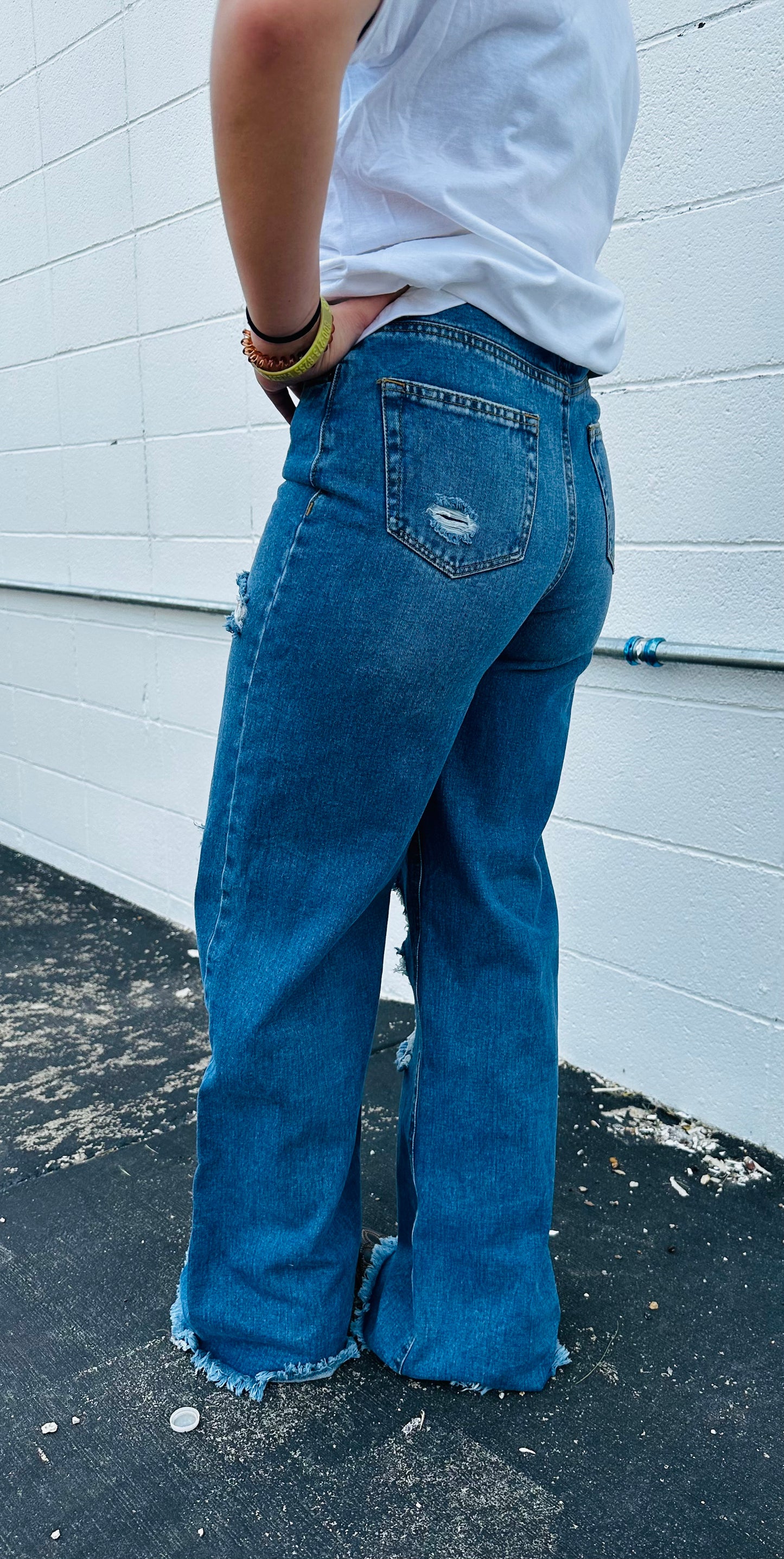 Stockyards Wide Leg Jean