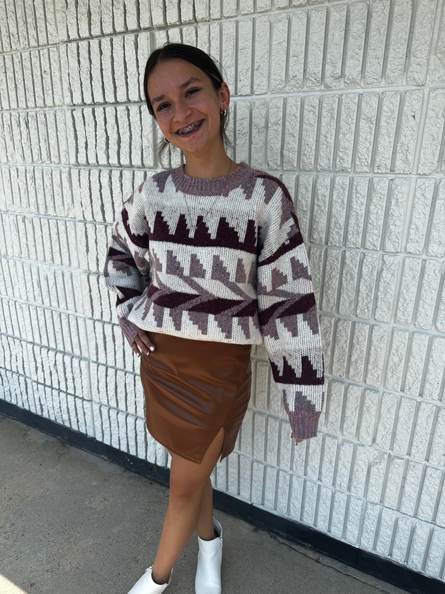 Wine Down Sweater