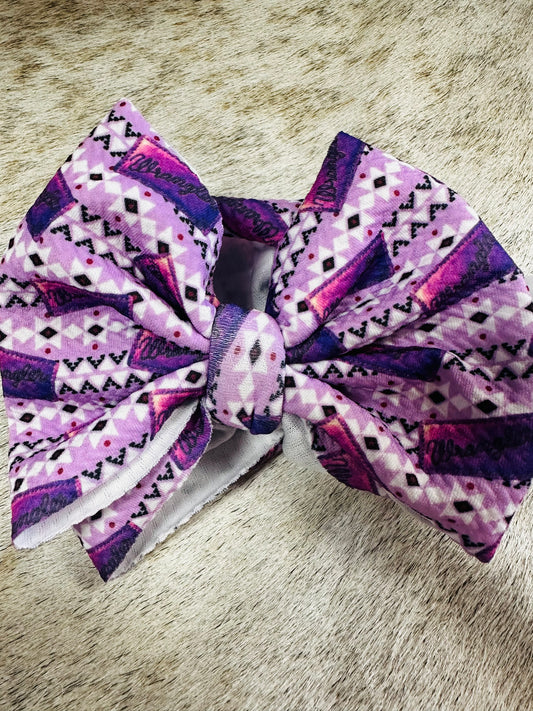 Purple Wrangler HeadWrap