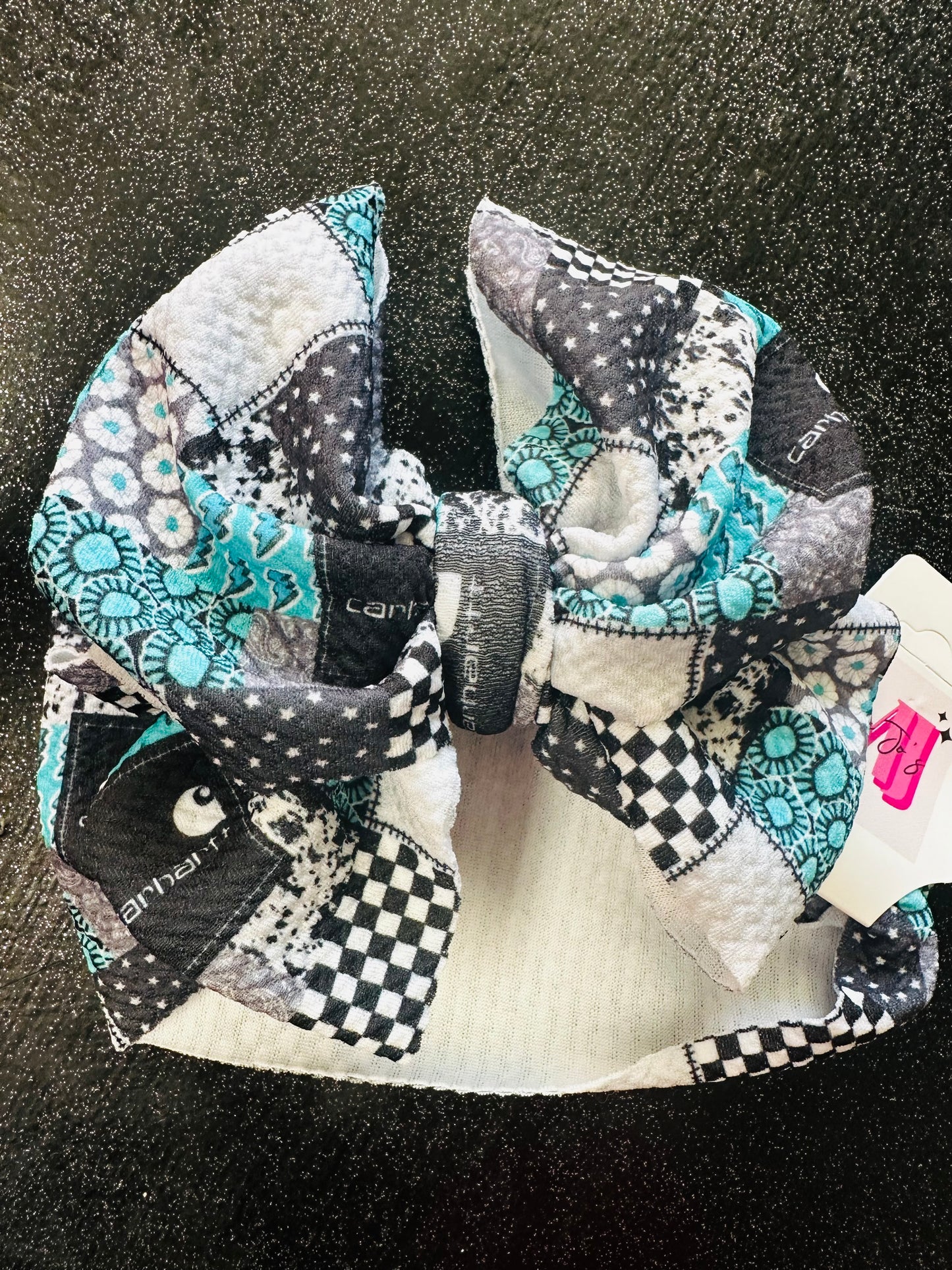 Western Turquoise Bows