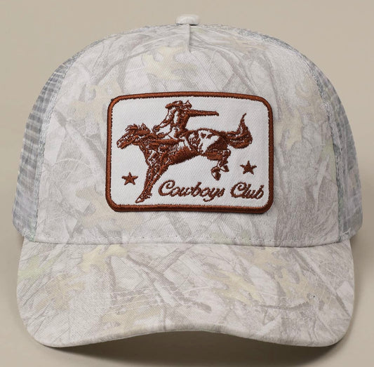 Cowboy Club Cap