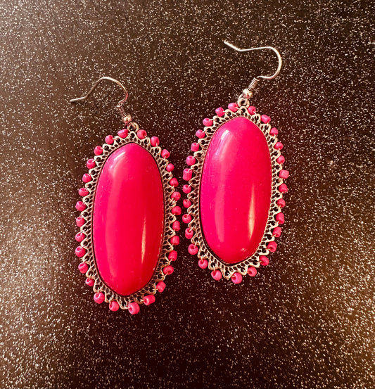 Party In Pink Earrings