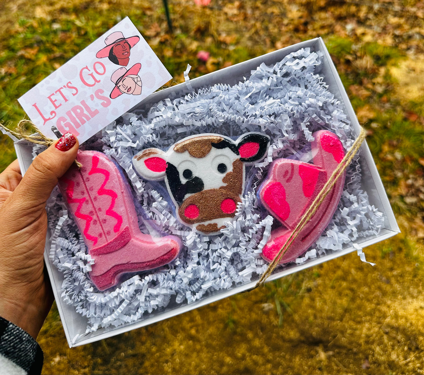 Cowgirl Bath Bomb Gift Set