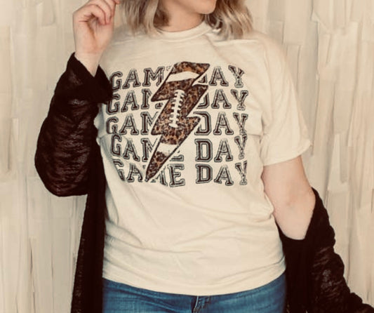 Leopard Game Day Tee